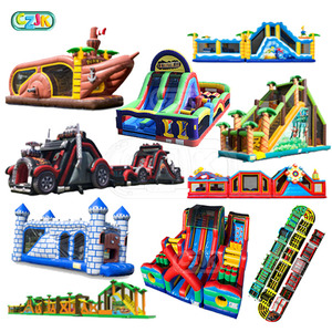 Juegos Deportivos Inflables Gigantes para Adultos al Aire Libre, Carrera Acuática de 5K, Obstáculos, Tobogán, Casa de Brinco - Product Image 4