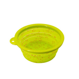 Taşınabilir gökkuşağı köpek kase-seyahat için katlanabilir silikon <span class=keywords><strong>Pet</strong></span> çanak, kamp, ev kullanımı, hafif ve yerden tasarruf - Product Image 5