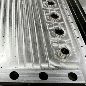 Plaque en alliage d'aluminium usinée CNC, pièce personnalisée, tolérance 0,1, finition de surface - Product Image 4