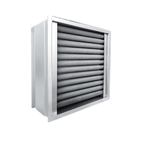 Intercambiador de Calor de Tubo Aletado de Acero al Carbono Refrigerado por Aire AESIMA, Aletas Onduladas para Refrigeración HVAC y Enfriamiento de Procesos |   Energía
