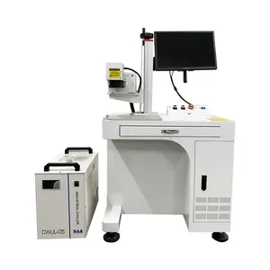 3w 5w 8w colla di vetro profonda incisione laser UV marcatrice macchina macchina per marcatura laser desktop