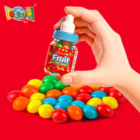 Groothandel 35g Skittle-s type kauwgom snoep flesvormig gemengde fruit smaken aangepaste OEM private label BRC gecertificeerde fabriek