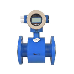 เครื่องวัดการไหลแบบแม่เหล็กไฟฟ้า Dn200 แบบหน้าแปลน สำหรับของเหลวที่มีฤทธิ์กัดกร่อน ตัวเครื่องทำจากพลาสติก - Product Image 1