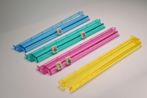 Colorful Acrylic Mahjong Rack with Magnetic Pusher Smooth Mahjong Holder Durable Game Table Accessory - Product Image 6