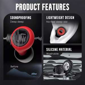 STARSKY Bouchons d'oreilles personnalisés en silicone non toxique pour concerts, vente en gros, réduction du bruit, <span class=keywords><strong>protection</strong></span> <span class=keywords><strong>auditive</strong></span> réutilisable - Product Image 4