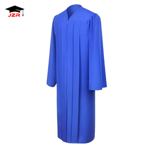 ชุดครุยและหมวกสำเร็จการศึกษาสีน้ำเงินเข้มสำหรับโรงเรียนและมหาวิทยาลัย ขายส่ง - Product Image 1