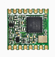 RFM95 RFM95W RFM96W RFM98W Modul Transceiver Nirkabel Jarak Jauh LoRa Sx1278 RFM96 433 868 915mhz terlaris
