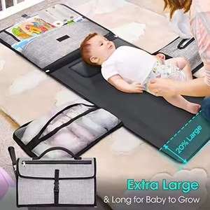 Détachable Étanche Voyage Bébé Matelas À Langer Station Léger Portable Couche Bébé À Langer <span class=keywords><strong>Bad</strong></span> - Product Image 4