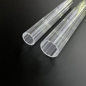 Tubo <span class=keywords><strong>in</strong></span> <span class=keywords><strong>Plexiglass</strong></span> Trasparente dal Design Moderno, <span class=keywords><strong>Copertura</strong></span> per Lampada LED <span class=keywords><strong>in</strong></span> Acrilico Trasparente, Tubi <span class=keywords><strong>in</strong></span> Materiale Plastico - Product Image 6