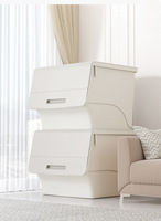 Chine vente grands bacs de rangement avec couvercles boîtes de rangement organisateur conteneurs paniers avec couvercle pour la maison chambre placard bureau