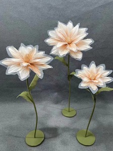 1.2M/1.4M/1.7M all'ingrosso fiori giganti decorazione di nozze oggetti di scena celebrazione forniture di sede di piombo strada layout grandi fiori di schiuma. - Product Image 4
