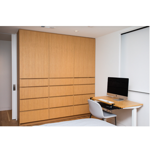 Guardaroba moderno camera da letto armadio Freestanding Cabinet Design a battente porta armadio pannello di personalizzazione dell'armadio - Product Image 1