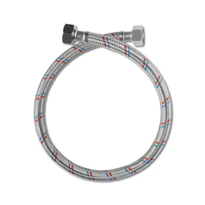 Wholesale Price Wire Braided Pipe/ Tube/ Hose Flexible Metal Hose Automatic Toilet Kitchen Sink Flexible Hose