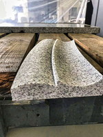 Máquina de Corte CNC de Piedra JINZUAN JZH600-4A de 4 Ejes con Sierra de Puente Infrarroja y Software Cutcam
