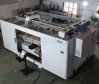 Machine de découpe de panneaux à quatre côtés entièrement automatique à haute efficacité, ligne de sciage de chants de panneaux en bois de type L