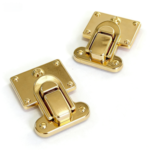 Cierre de Aluminio Personalizado No Estándar, Mecanizado por CNC, Anodizado, para Caja de Regalo, Accesorio de Hardware para Bolsas, OEM - Product Image 1