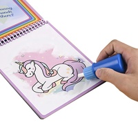 Livre de gribouillage à l'eau personnalisable, livre aquatique réutilisable avec stylo à eau rechargeable