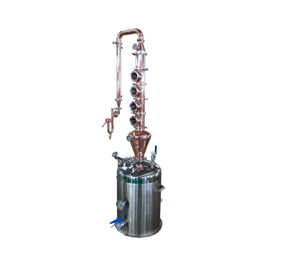 Máquina de distilação de álcool de reflux spirits