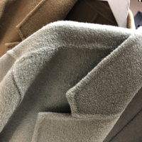 Cachemire grande taille hommes manteaux nouveau Style manteau d'hiver pour hommes Double côtés laine manteau