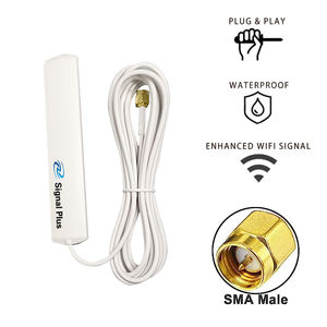 Harici Düşük Profilli Yama Tipi Yapışkanlı Montaj Uzatma Kablosu 4G LTE 5G NR Çift WiFi 2.4GHz 5.8GHz Düşük Profilli Yama Anteni - Product Image 6