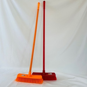 Spazzola per Pavimenti con <span class=keywords><strong>Setole</strong></span>, Manico in Plastica, Spazzola per WC Portatile con <span class=keywords><strong>Setole</strong></span> <span class=keywords><strong>Dure</strong></span> per Pulizia di Bagno e Cucina, Testa Rimovibile - Product Image 4