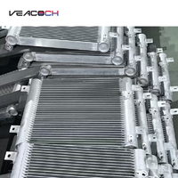 Condensador de Microcanal con Aletas de Aluminio - Capacidad de Refrigeración de 10-50kW para HVAC de Techo, Enfriadores Industriales y Furgonetas Refrigeradas
