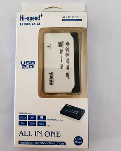 Thông Minh Tất Cả Trong 1 2.0 USB 480Mbps <span class=keywords><strong>Mini</strong></span> Bộ Nhớ Đầu Đọc Thẻ Sáu Trong Một Đa Chức Năng - Product Image 4