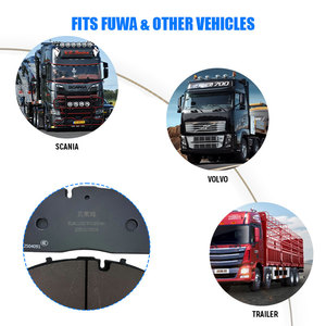 Plaquettes de frein pour <span class=keywords><strong>camion</strong></span> BLM WVA 29340 semi-métalliques/céramiques pour Volvo Scania Howo Shacman Foton FAW OEM Vente en gros - Product Image 3