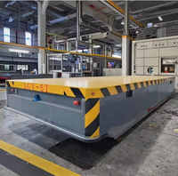 AGV de transfert extérieur OEM 5 tonnes à navigation magnétique et évitement d'obstacles par laser, véhicule robotisé à guidage automatique