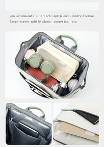 Nouveau sac à dos pour ordinateur portable pour femmes, imperméable, grande capacité, sac à dos de voyage et de sport, sac à dos multifonction tendance, sac à langer - Product Image 4