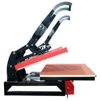 Xingyan mesin pres panas sublimasi, mesin tekan panas Format besar magnetik 80*100cm dengan Slide-out