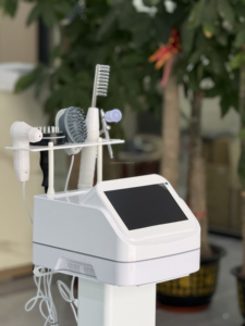 5in1 Hair Analyzer Scalp Testing Hair Analysis Machine Oxygen Spray Hair Growth High Frequency <b>Wand</b> Bio Brush Scalp Massage - Product Image 2