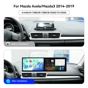 Foforfor Pantalla Interactiva Dual de 10.1 Pulgadas para <span class=keywords><strong>Mazda</strong></span> Axela/Mazda3 2014-2019 Android 15 Carplay, Radio Estéreo para Auto con GPS y DSP OEM - Product Image 5
