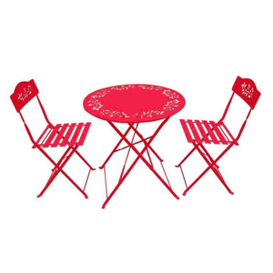 Ensemble de 3 pièces de bistrot florale, style français, pas cher, pour Patio, cour et jardin - Product Image 3