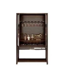 2024 Factory price Top quality European style wooden Wine Racks for home