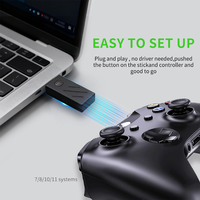 Penerima USB Nirkabel Universal untuk Pengontrol Xbox One/Elite 1/2/Series S/X ke Adaptor PC untuk Permainan Xbox/PC di Windows