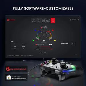 Control de Juego con Cable GameSir Kaleid con Efecto Hall para Xbox Series S/X, One, PC y Steam, Diseño Ergonómico, Experiencia de Juego Mejorada - Product Image 5