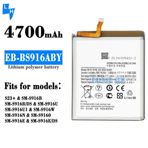 Original Quality Battery EB-BS912ABY EB-BS916ABY EB-BS918ABY For Samsung S23 S23+ S23Ultra