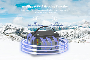 Copow Roypow Boat Trolling Motor <strong>12V</strong> 100Ah <strong>Lipo</strong> <strong>Battery</strong> Lithium Lifepo4 135ah 150ah 160ah 230ah <strong>Battery</strong> for Marine Rv - Product Image 2