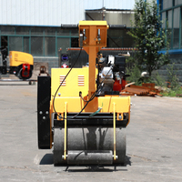 Compacteur vibrant à tambour unique autoporté pour asphalte, capacité 325 kg, de type usine