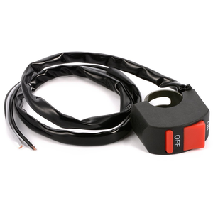 Botón de encendido/apagado Universal de 12V CC para motocicletas, bicicletas, interruptor de apagado de faros LED U5 U7 U2, interruptor de manillar de plástico duradero - Product Image 3