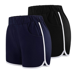 Shorts Deportivos <span class=keywords><strong>de</strong></span> Algodón Personalizados, Pantalones Cortos <span class=keywords><strong>de</strong></span> Yoga y Baile, Shorts Atléticos <span class=keywords><strong>de</strong></span> Verano para Mujer - Product Image 3