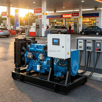 Générateur diesel silencieux mobile Yuchai 30-200 kVA 60 kVA avec ATS, alternateur sans balais tout cuivre, moteur Weichai