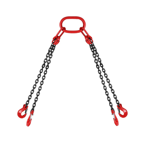 Hai chân nâng chuỗi Sling G80/G100 hợp kim thép nâng Fastener móc nâng liên kết điều chỉnh hợp kim - Product Image 2