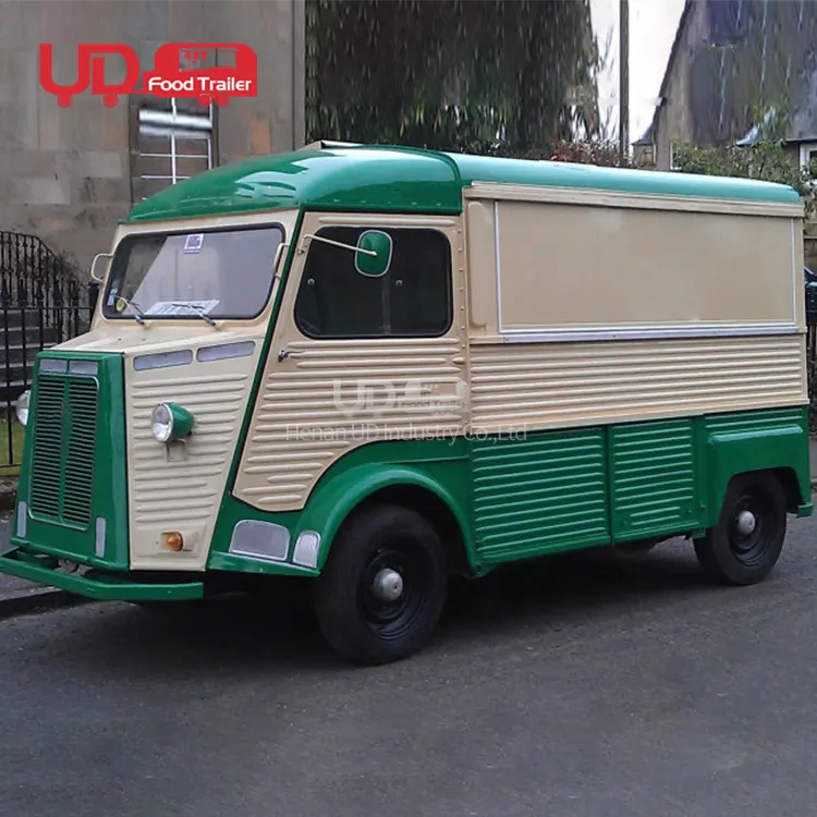 Benutzer definierte Anhänger Zelt Ereignisse LKW Kaffee Eis Lebensmittel wagen Elektro Food Truck Caravan Vintage Food Van