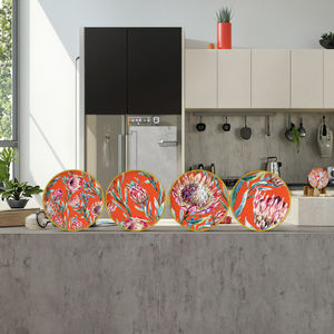 Juego <span class=keywords><strong>de</strong></span> platos <span class=keywords><strong>de</strong></span> cena <span class=keywords><strong>de</strong></span> porcelana fina con borde dorado, taza <span class=keywords><strong>de</strong></span> planta roja <span class=keywords><strong>de</strong></span> <span class=keywords><strong>alquiler</strong></span>, cafetera con juego <span class=keywords><strong>de</strong></span> tazas <span class=keywords><strong>para</strong></span> uso en la cocina, vajilla <span class=keywords><strong>para</strong></span> ensalada - Product Image 6