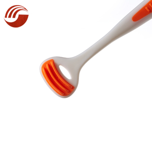 Đầy Màu Sắc Silicone Lưỡi Lớp Phủ Làm Sạch Bàn Chải Nhự<span class=keywords><strong>a</strong></span> Lưỡi Sạch Hơn <span class=keywords><strong>Scraper</strong></span> - Product Image 5