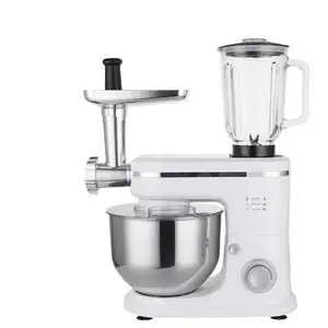 3 in 1 Professional Customized Service Kitchen Electric Stainless Steel Bowl Home Stand Mixer