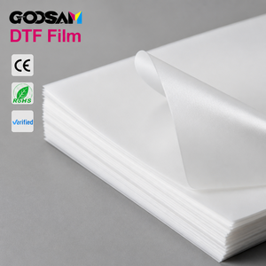 Feuille de film DTF de haute qualité 40cm*50cm, pelable à chaud et à froid, film de transfert thermique PET double face pour imprimante DTF, impression de t-shirts - Product Image 1