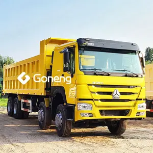 40 톤 팁 트럭 8x4 sinotruk howo 12 타이어 중고 덤프 트럭 8x4 60 톤 가격 두바이에서 판매